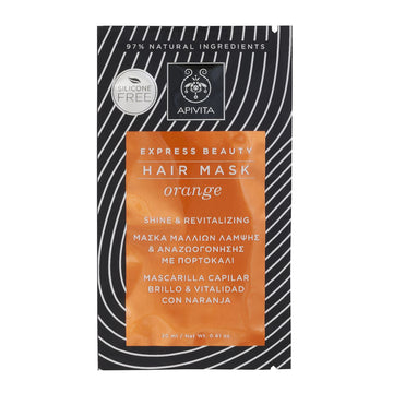 Apivita Shine & Revitalizing Hair Mask with Orange 20ml